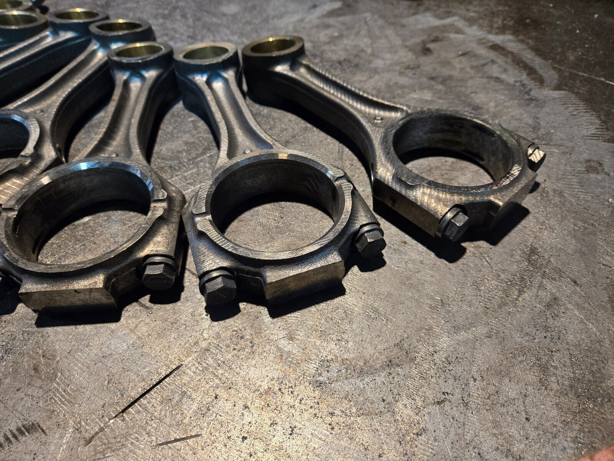 07-10 2007-2010 DURAMAX 6.6 6.6L LBZ LMM ENGINE CONNECTING ROD SET 97352631