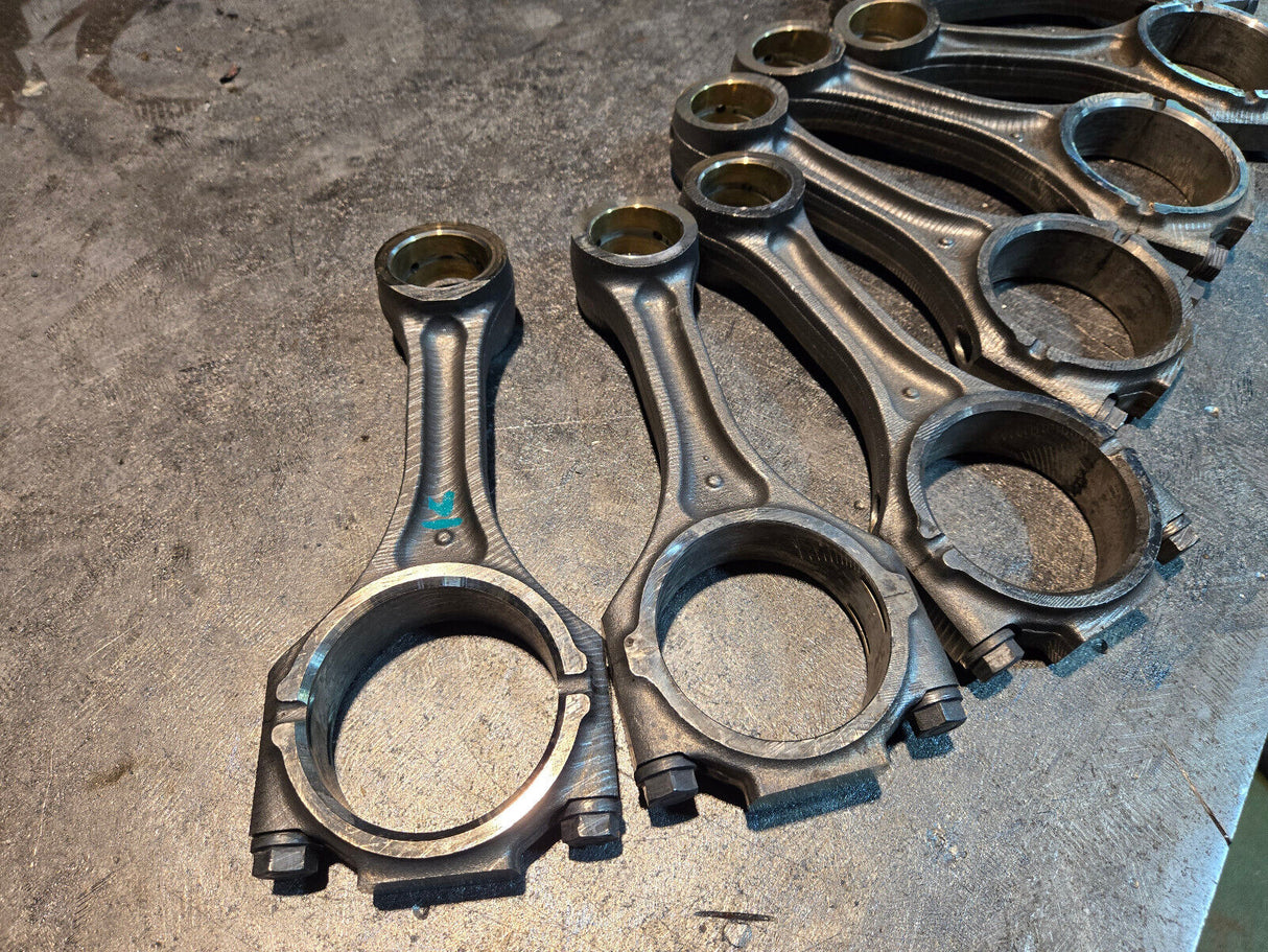 07-10 2007-2010 DURAMAX 6.6 6.6L LBZ LMM ENGINE CONNECTING ROD SET 97352631