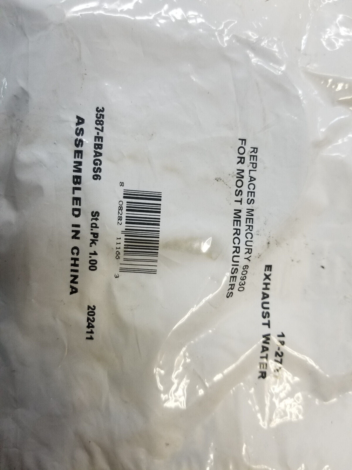 MerCruiser Water Flapper Exhaust Shutter 60930 18-2727 9-42800