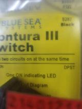 Blue Sea Water Resistant Contura Switch Black #8287