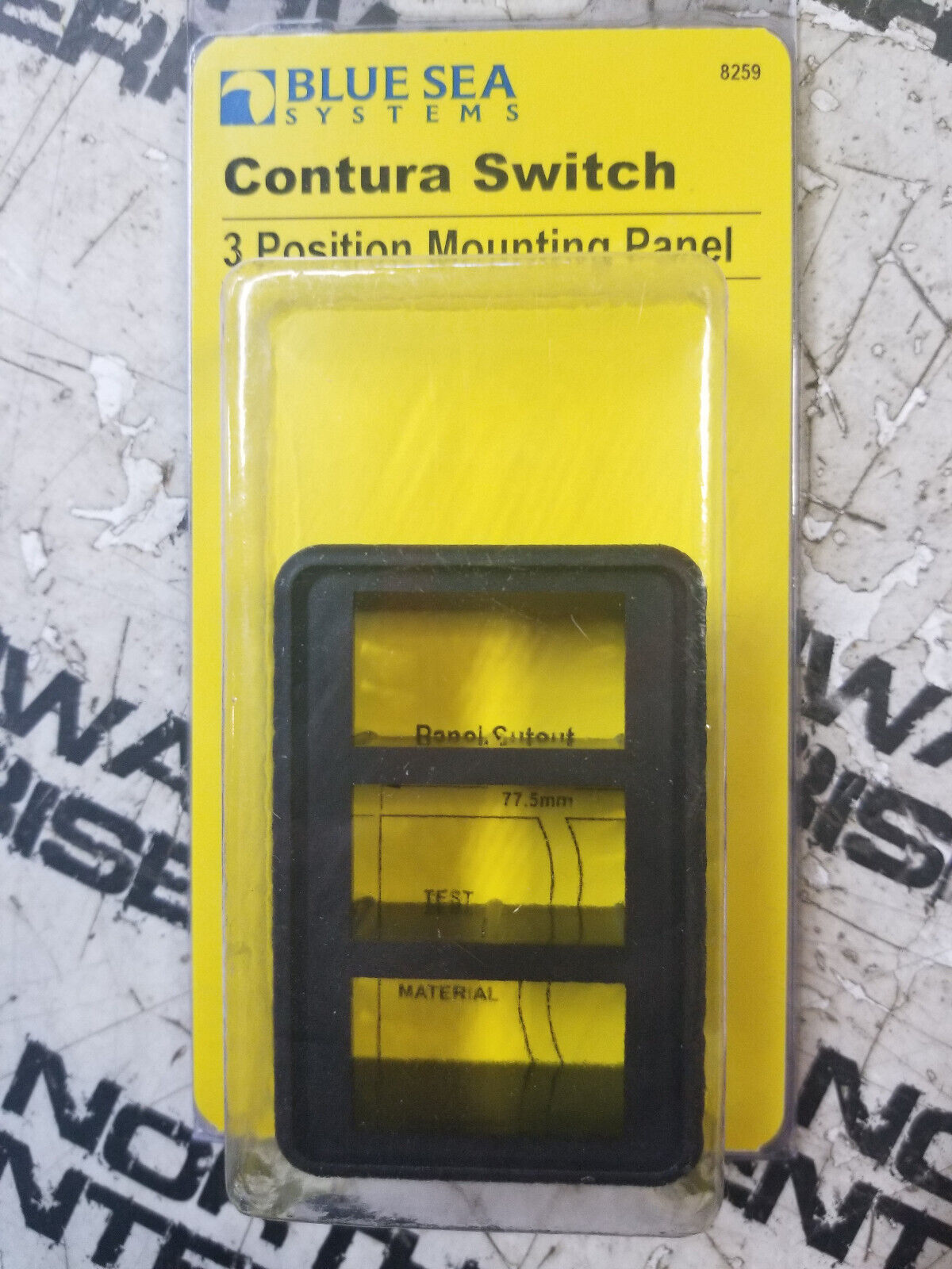 Blue Sea 8259 Contura 3 Position Mounting Panel