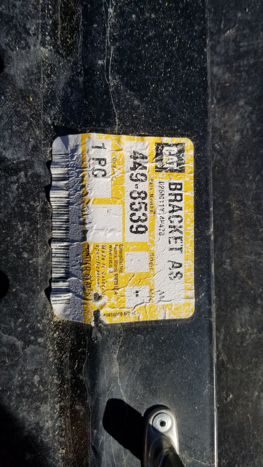 CATERPILLAR 449-8539: BRACKET AS 4498539