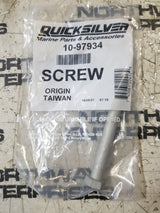 LOT OF 4pc - QUICKSILVER 10-97934 Mercury Screw Bolt