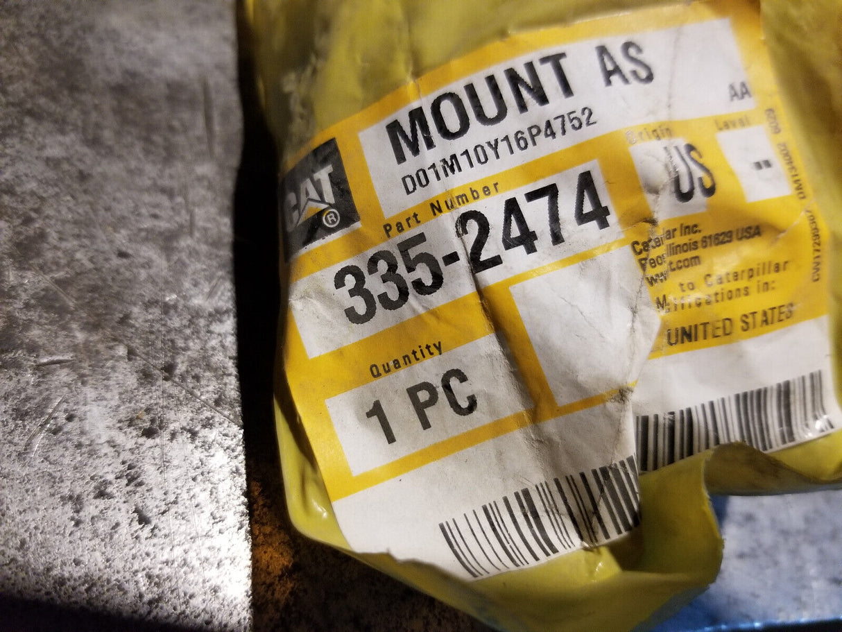 335-2474 CATERPILLAR Genuine OEM Two Piece Asymmetric Isolation Mount