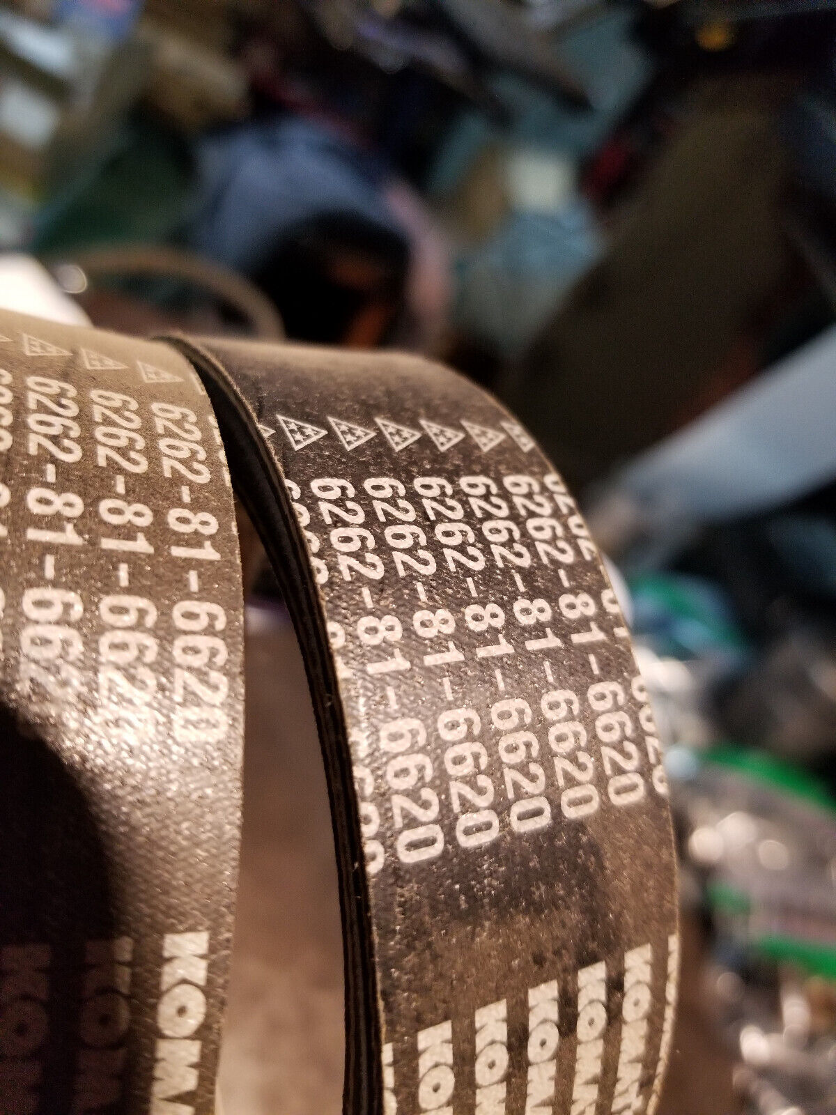 Genuine Komatsu 6262-81-6620 BELT SET