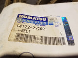 Genuine Komatsu 04122-22262 BELT SET