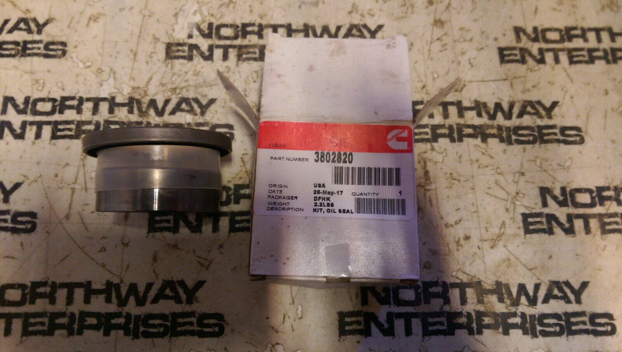 3802820 Front Main Crankshaft Oil Seal kit for 89-12 Dodge 5.9L 6.7L Cummins