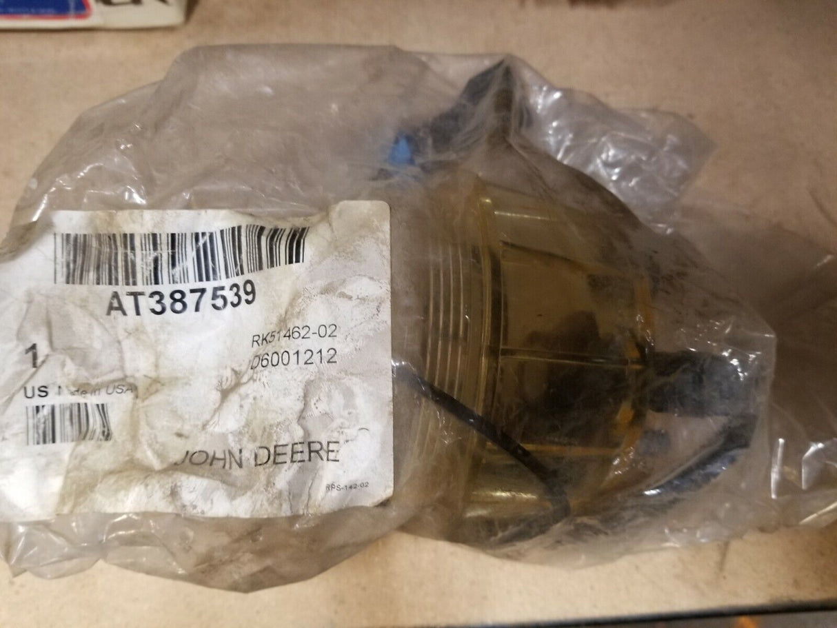 AT387539 JOHN DEERE FUEL FILTER BOWL