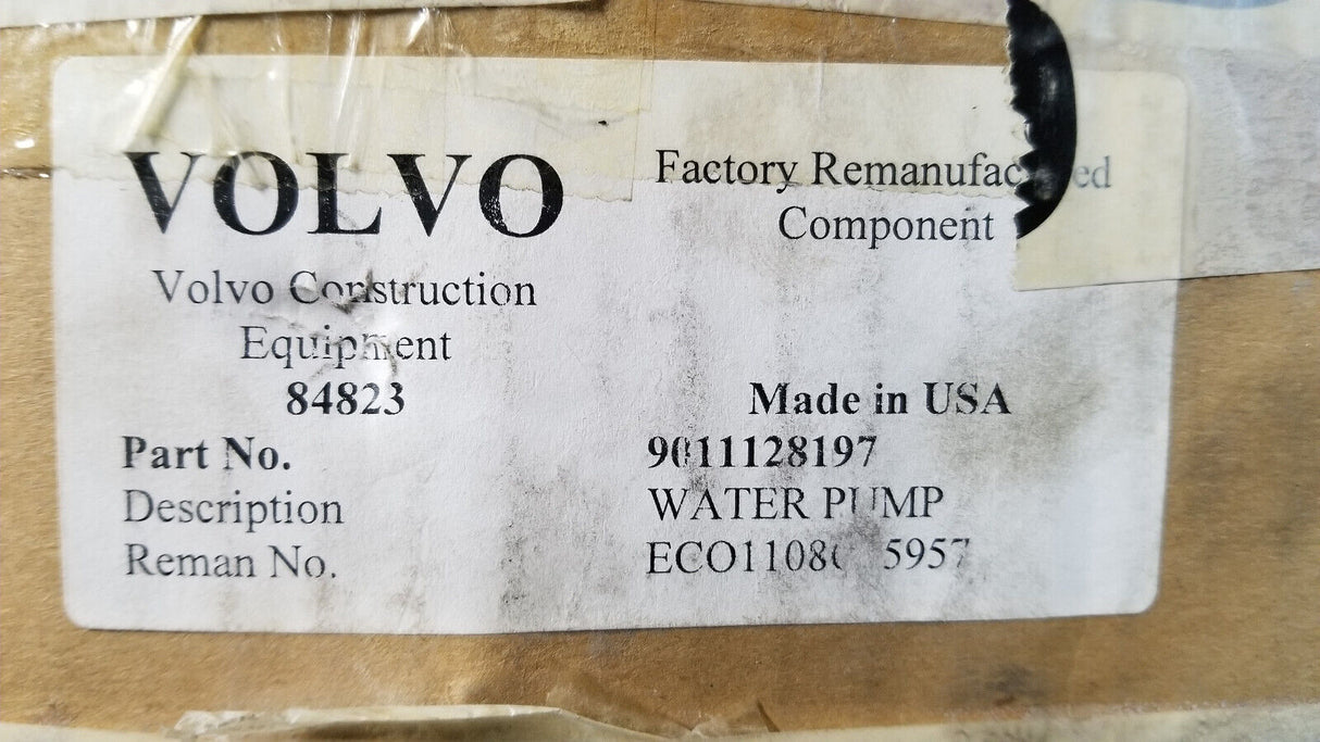 9011128197 VOLVO WATERPUMP