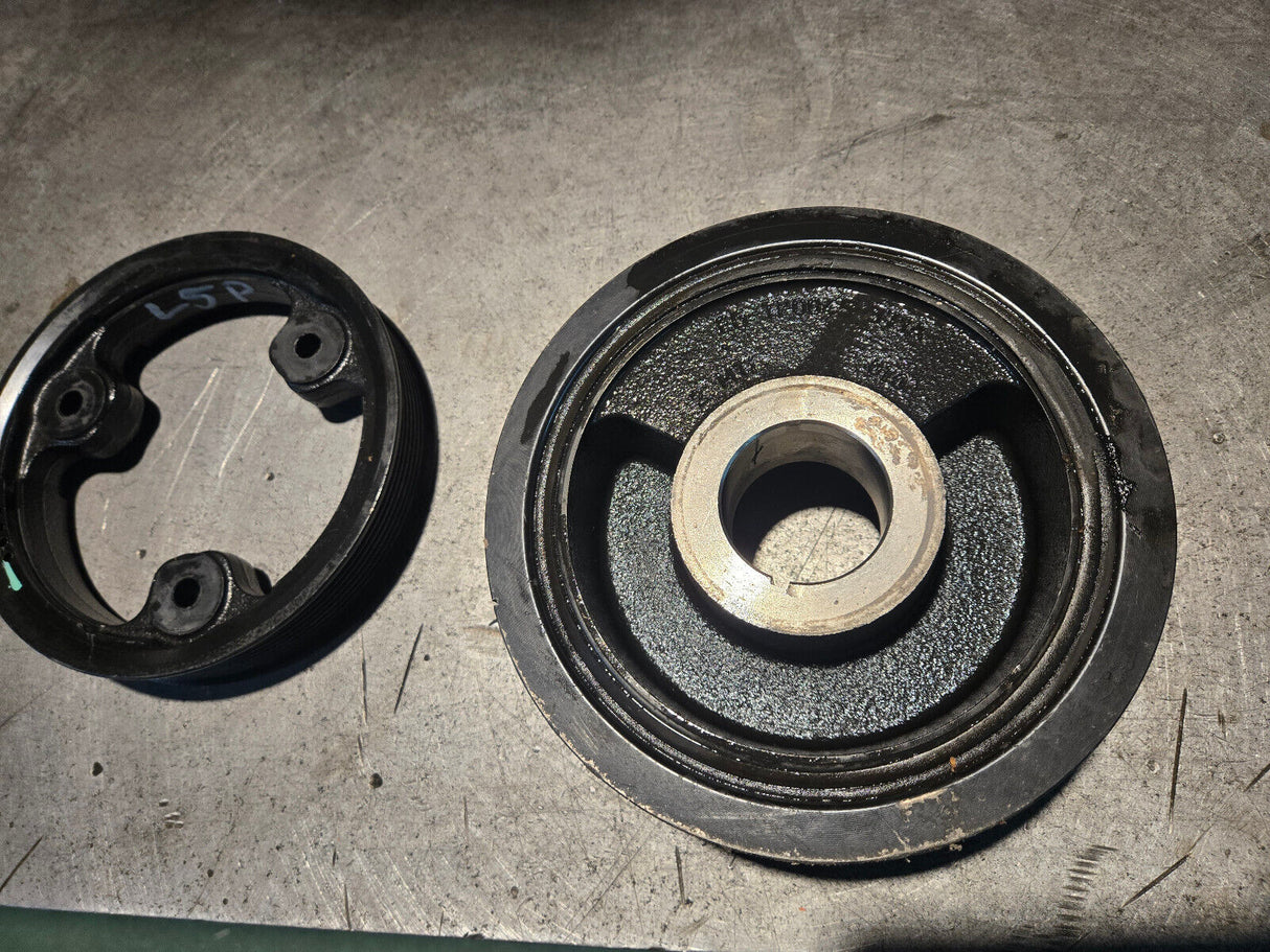 L5P 6.6L DURAMAX GM 2 PIECE HARMONIC BALANCER 12723412 12702576