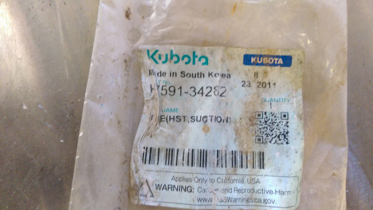 Kubota K7591-34282 TUBE HST,SUCTION