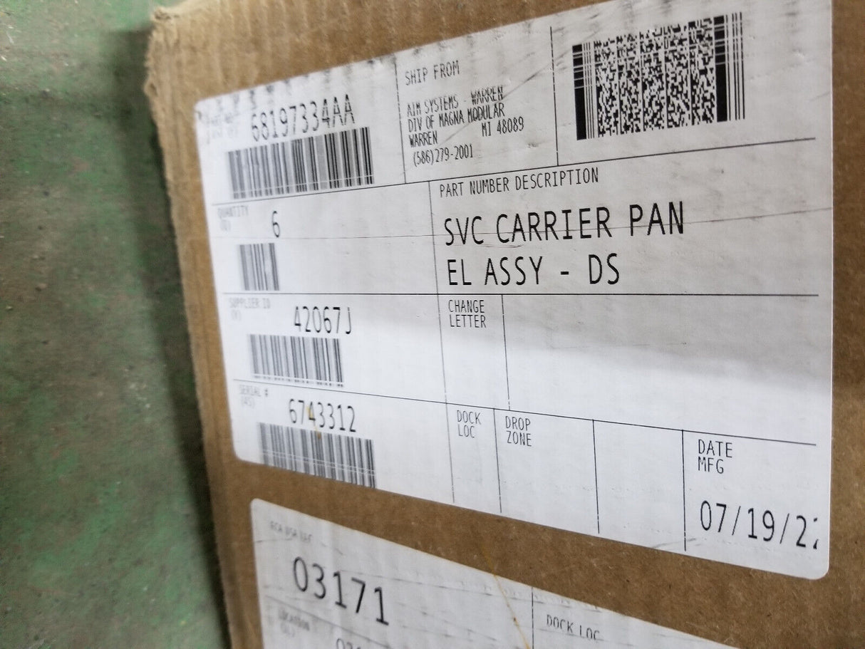 OEM MOPAR Radiator Support Core Assembly For 2013 2019-2022 Ram 1500 68197334AA