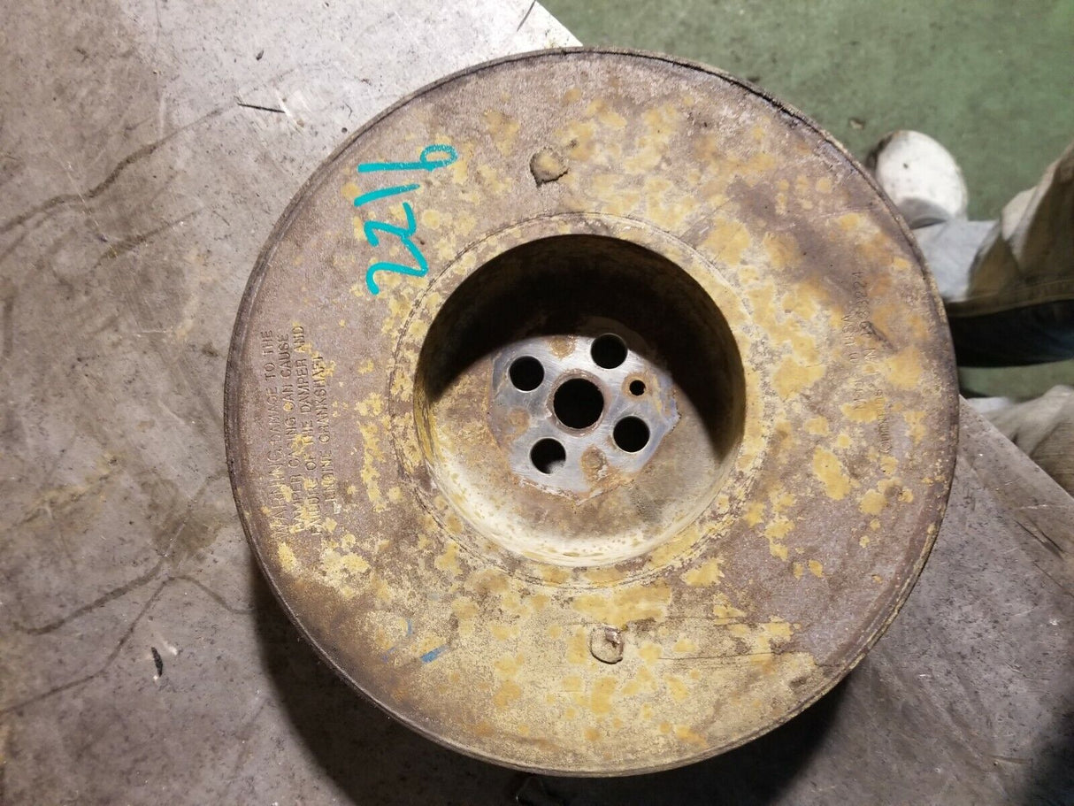 4933224 CUMMINS 6.7L HARMONIC BALANCER  ref2216