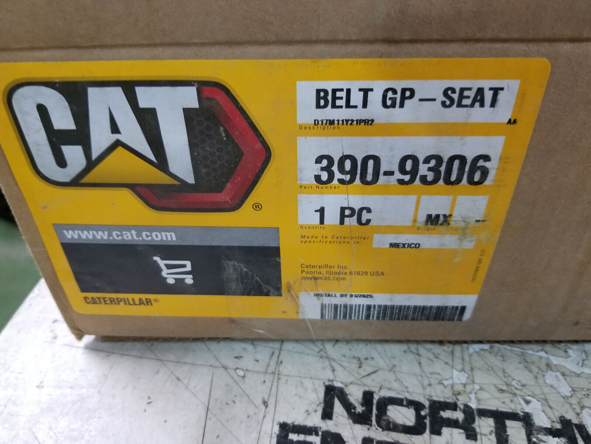390-9306 CATERPILLAR SEAT BELT ASSEMBLY 3909306