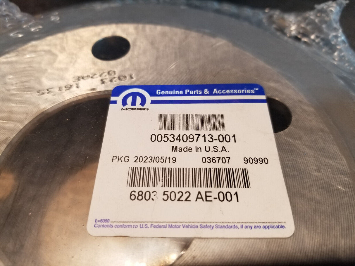 MOPAR BRAKE ROTOR 68035022AE