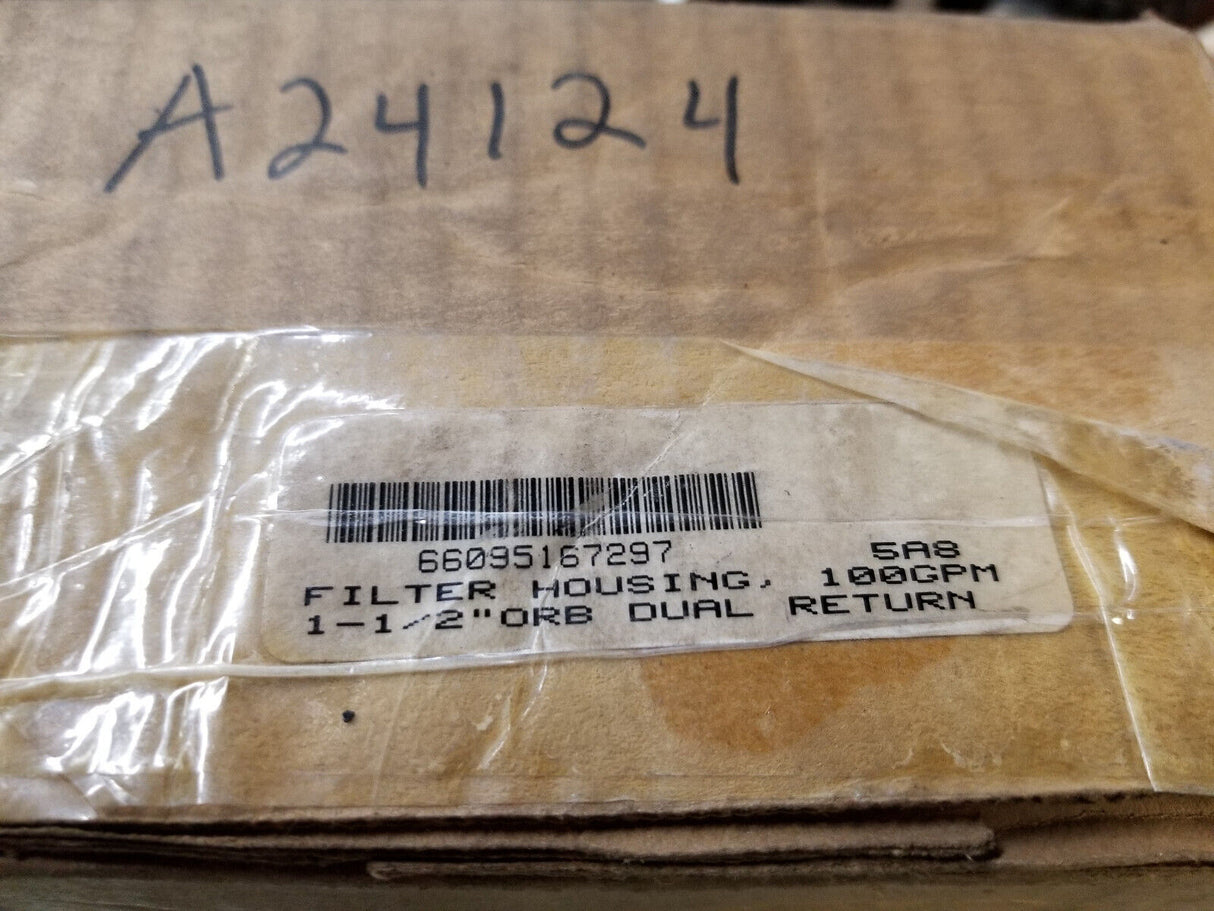 P167297 DONALDSON DUAL FILTER HEAD 66095167297 1-1/2" ORB 100GPM