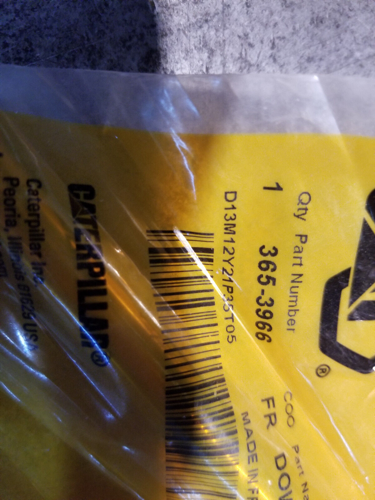 365-3966 Caterpillar 11mm Dowel Pin 3653966
