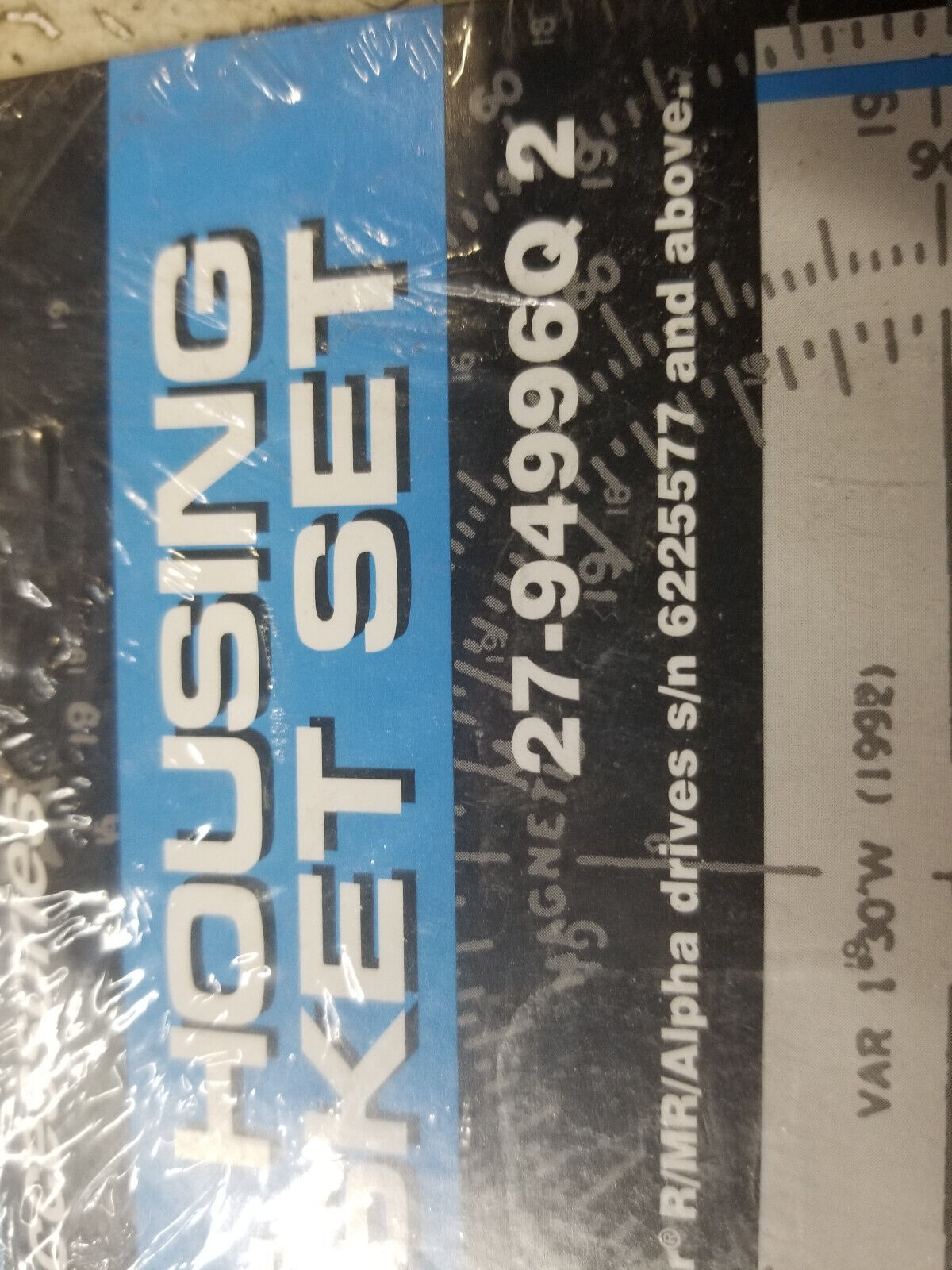 Mercury Mercruiser Quicksilver 27-94996Q 2 Gasket Set-Drive