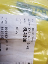 LOT OF 5 PC - 6L-4088 STUD, 1/2-13 3.54 LONG CATERPILLAR 6L4088