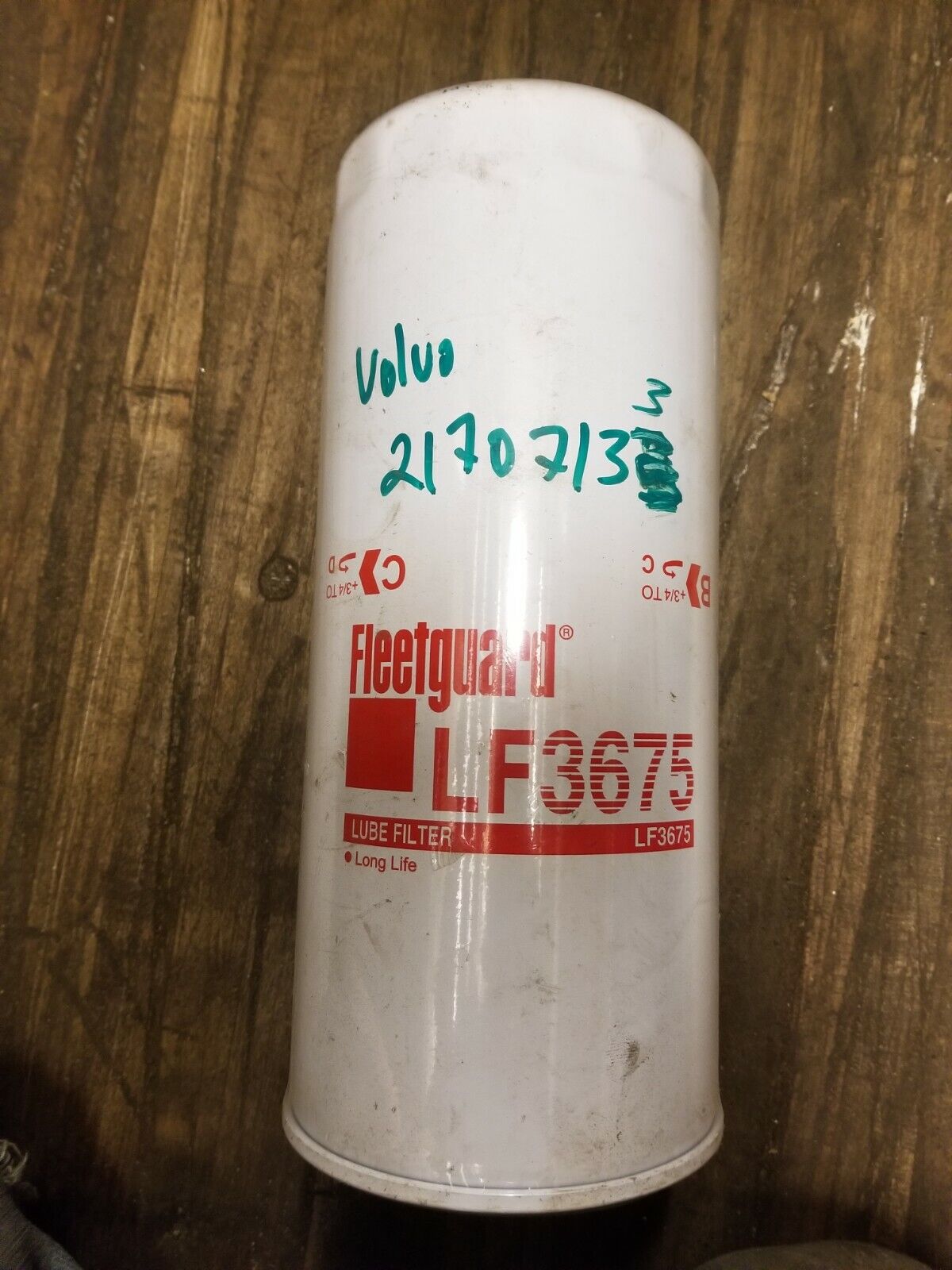 lf3675 FLEETGUARD FUEL FILTER