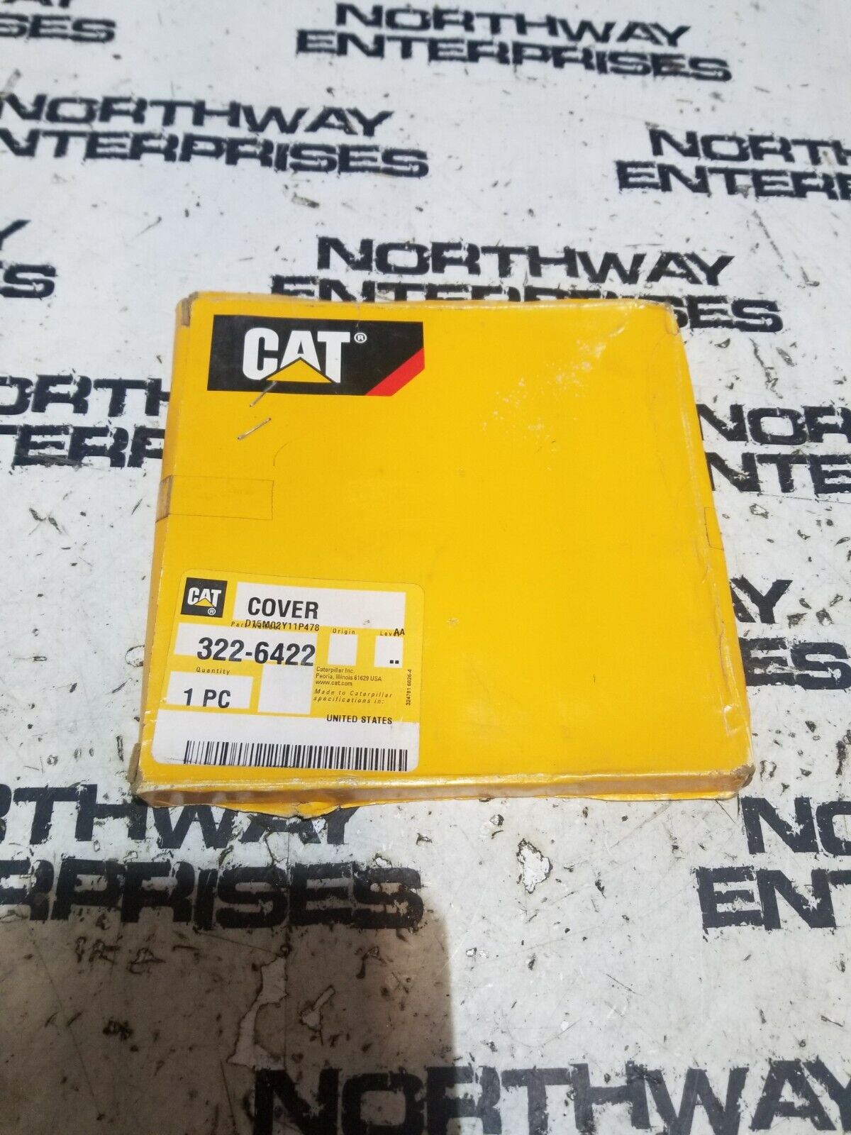 CATERPILLAR 322-6422 PLATE