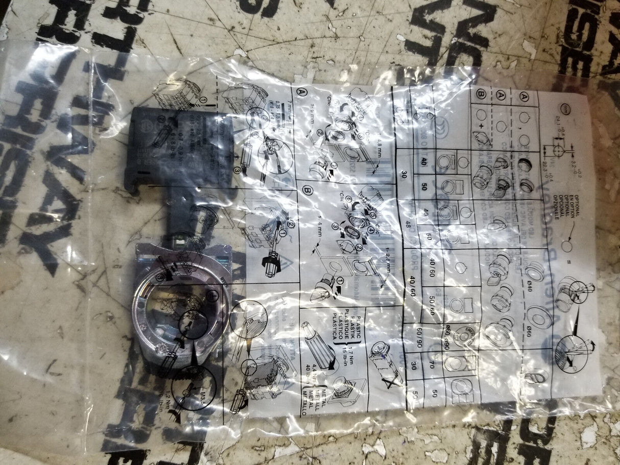 Allen-Badley 800FMN3W 800F-MN3W Contact Block