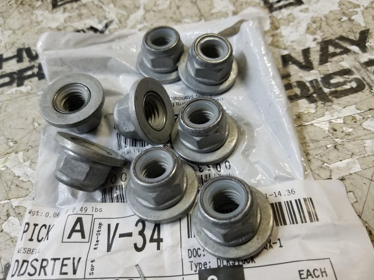 bag of 8 bolts - mopar hex nut and washer 06508274AA