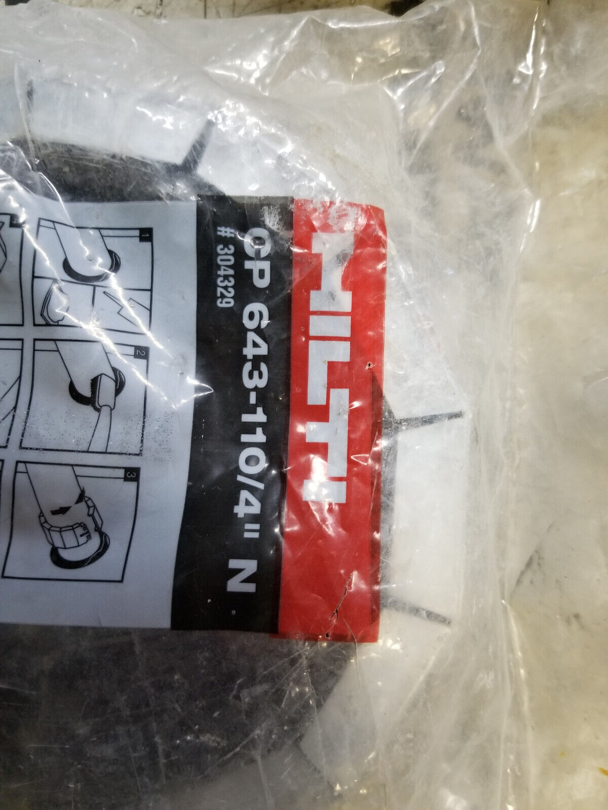 HILTI CP643-110 4" FIRESTOP COLLAR CP 643-110 4"