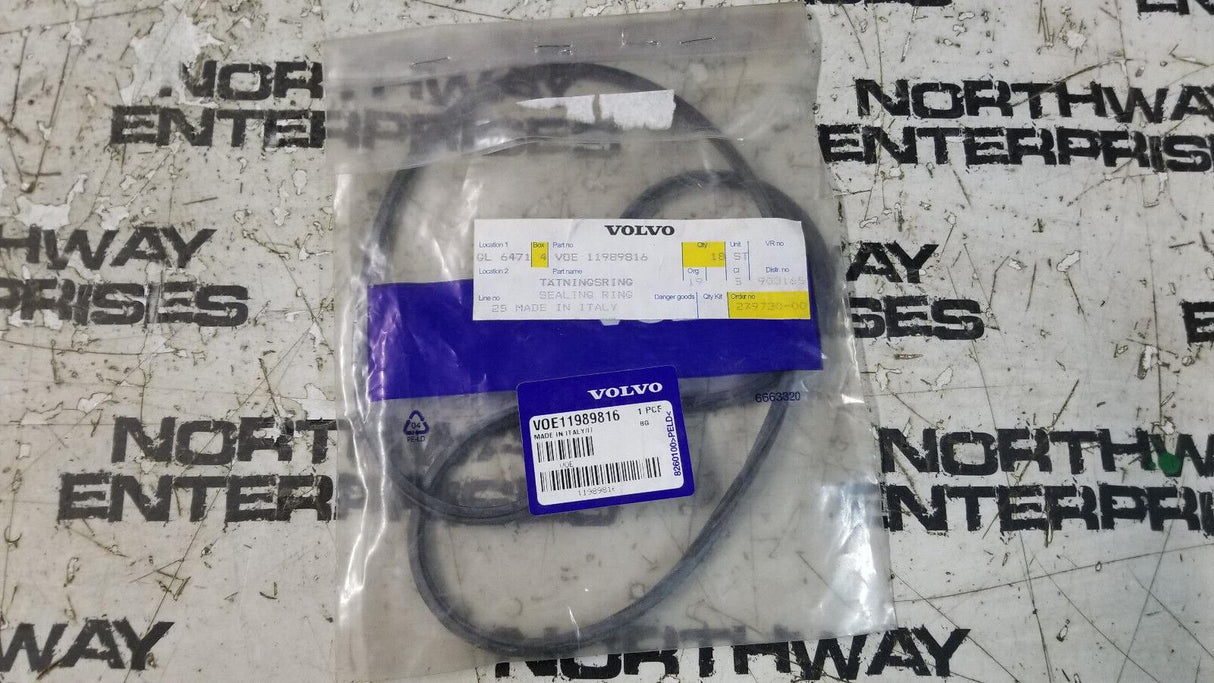 VOLVO 11989816 SEALING RING VOE11989816 ORING