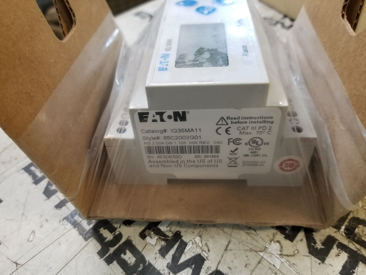 EATON IQ 35M ENERGY METER PULSE OUTPUT ONLY IQ35MA11 65C2002G01