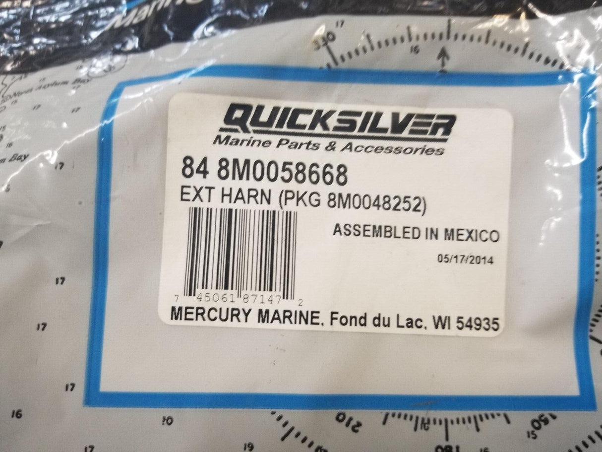 Mercury-Mercruiser 84-8M0058668 Extension Harness 10 Pin
