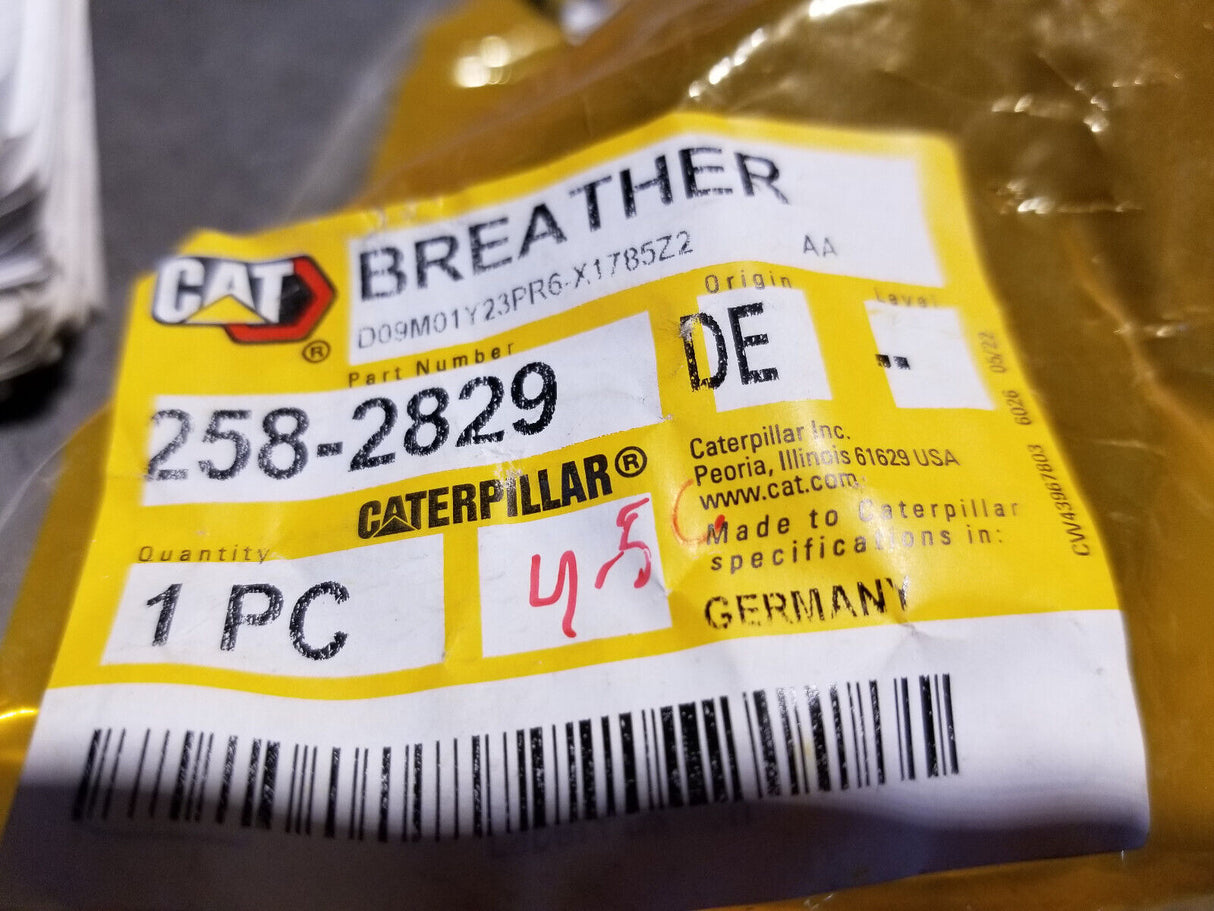 258-2829 Caterpillar 83mm Outer Diameter Cap Breather 2582829