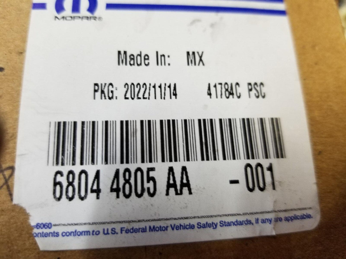 Left Front Window Motor, 2010-18 Dodge Ram 1500 2500 3500 Driver OEM 68044805AA