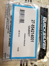 Mercury Mercruiser Quicksilver OEM Part 27-854214001 GASKET-AIR COOLER