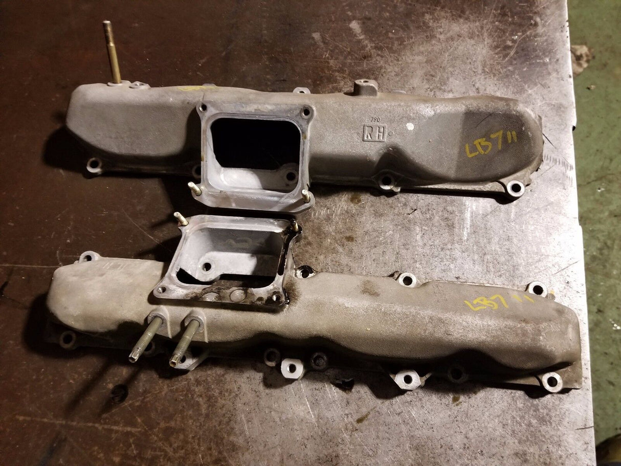 01 02 03 04 2001 2002 2003 Duramax LB7 Intake Manifold LH and RH Side Set of 2
