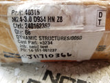 LOT OF 68PC - M24-3.0 DIN 934 Zinc Finish Steel Class 8 Hex Nut 40315 31161727