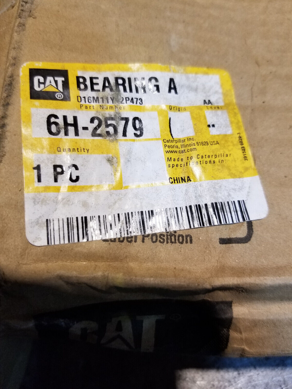 6H2579 OEM CATERPILLAR 6H-2579 SPIDER UJOINT BEARING