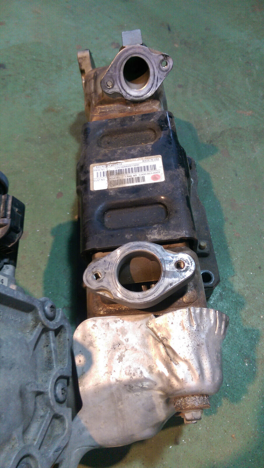 12634051  L5P DURAMAX EGR COOLER OEM USED