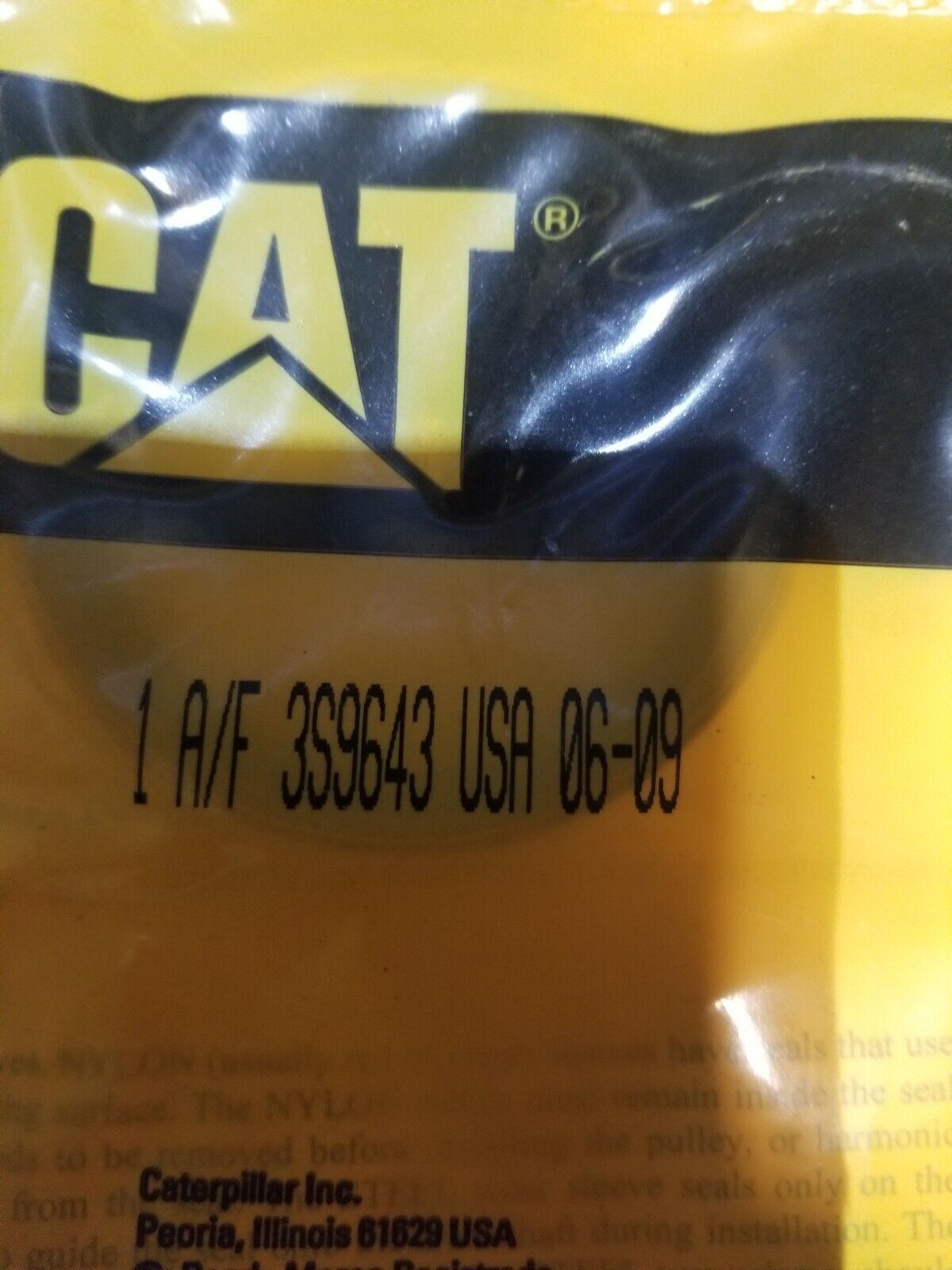 CATERPILLAR 3S9643 3S-9643