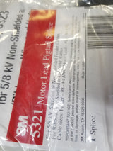 3M Motor Lead Pigtail Splice Kit 5321, 5/8 kV, Shielded / Non-Shielded 054007122