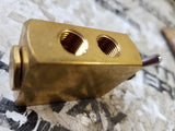 Clippard 4-Way Toggle Valve, NP Steel Toggle, 1/8" NPT MJTV-4