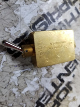 Clippard 4-Way Toggle Valve, NP Steel Toggle, 1/8" NPT MJTV-4