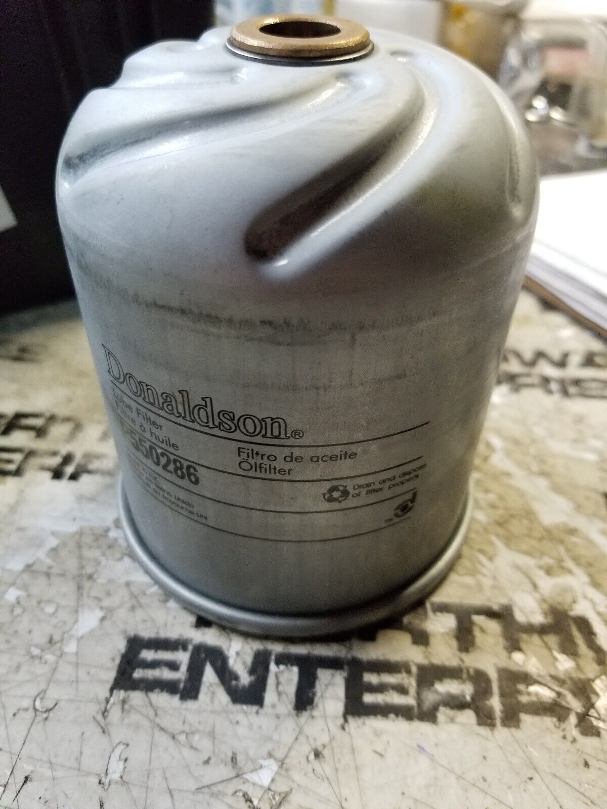 LOT OF 7PC - Donaldson Lube Filter Cartridge- P550286