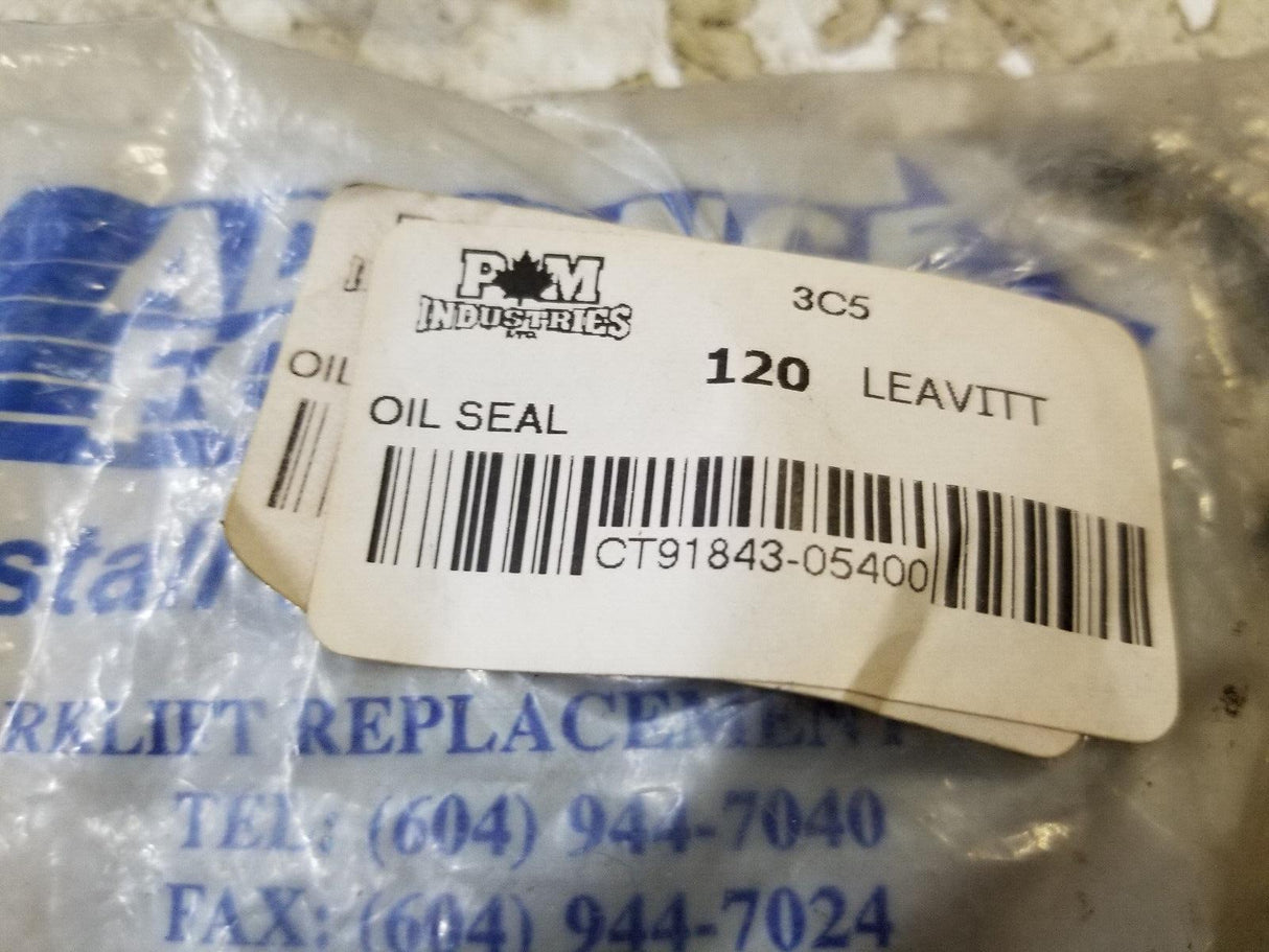 LOT OF 5 SEALS - 9184305400: Cat Towmotor Forklift SEAL - OIL CT91843-05400