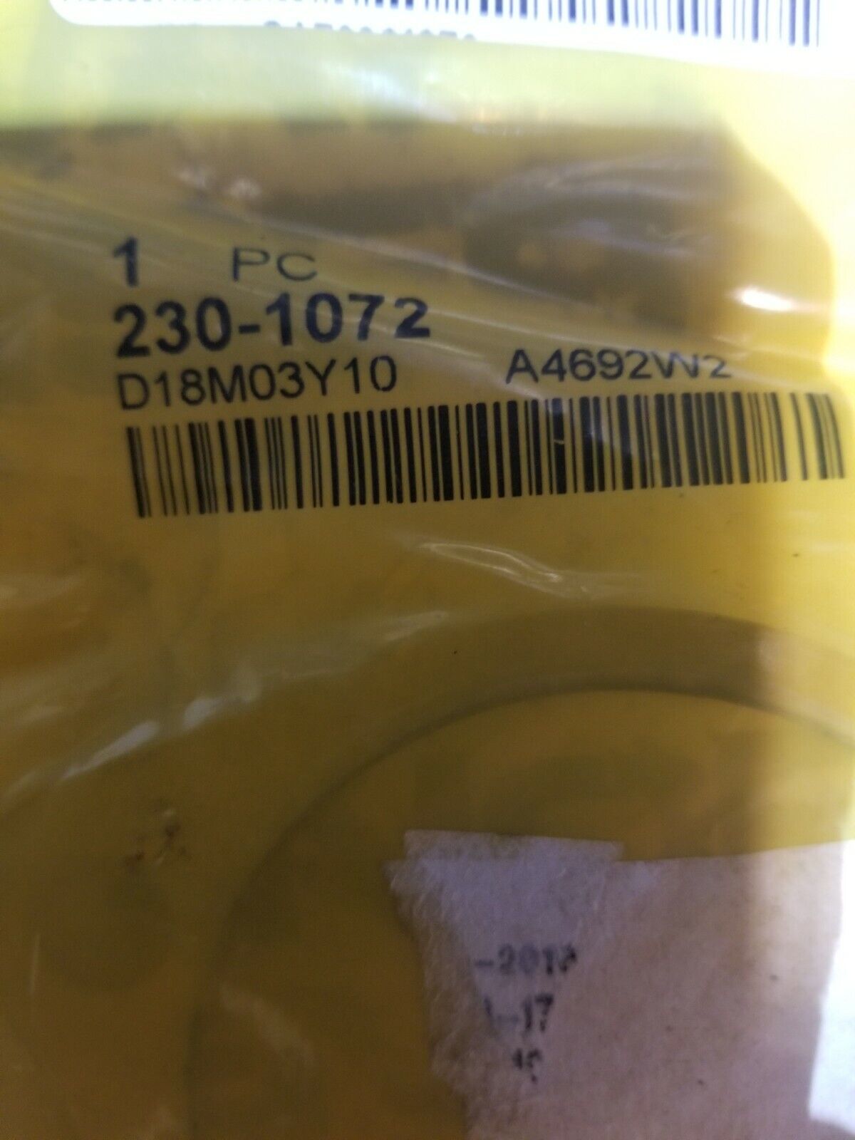 CATERPILLAR 230-1072 2301072 SEAL