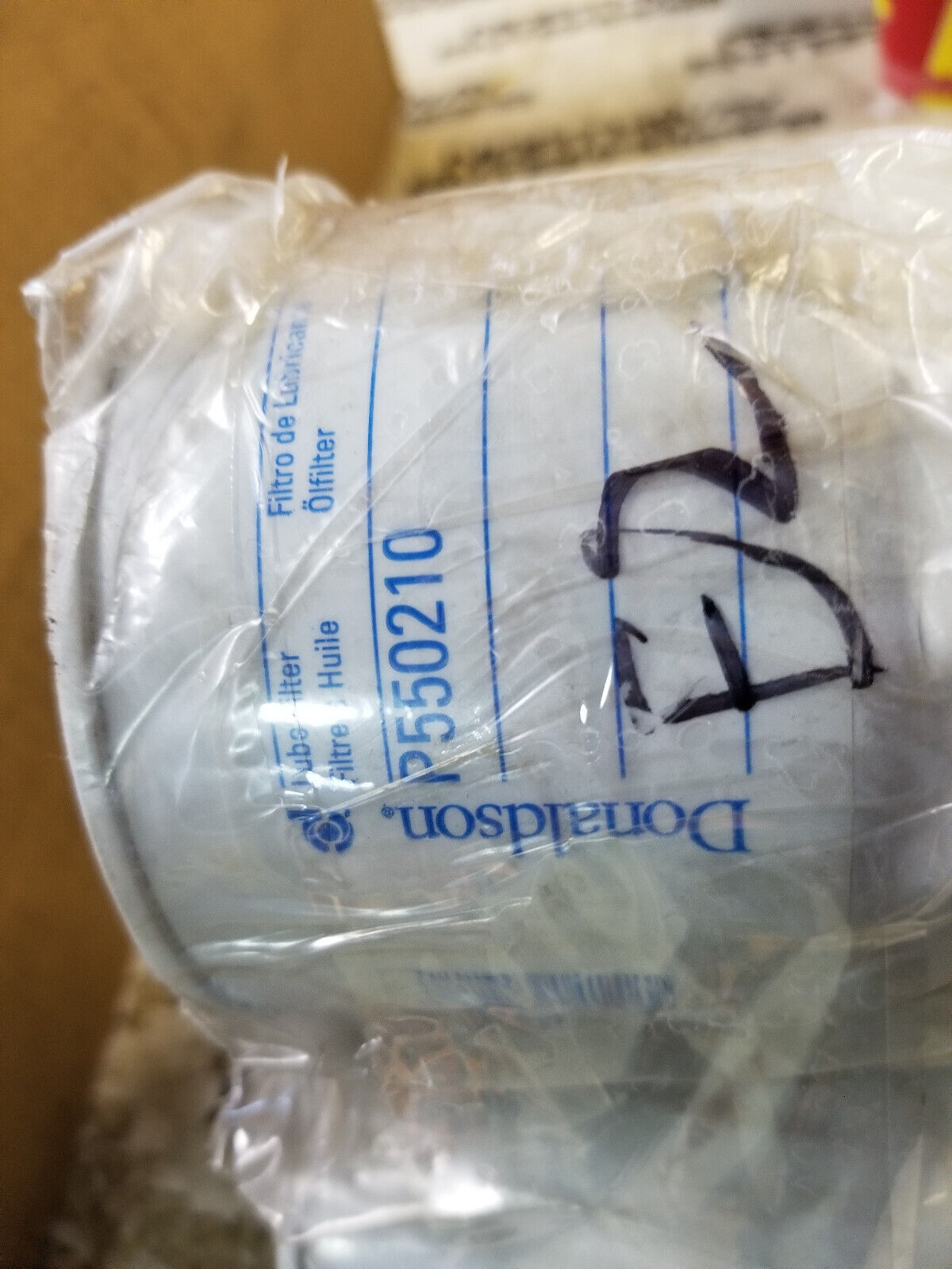 LOT OF 3PC - P550210 DONALDSON TRANSMISSION FILTER