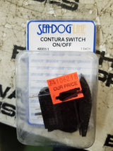Sea Dog 420211-1 Illuminating Contura Rocker Switch, On/Off/SPST