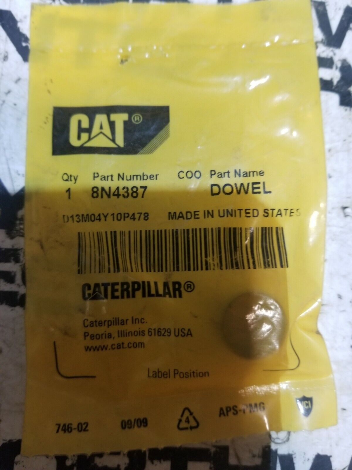 CATERPILLAR 8N-4387 8N4387