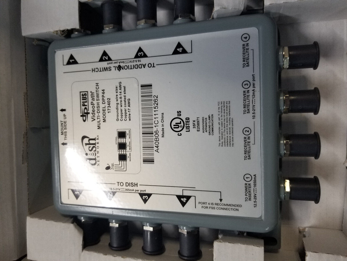 VIDEOPATH 173405 Model DPP44 Switch and Power Inserter Kit