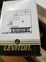 1 BOX OF 25PC - LEVITON 002-80720-W 1-Gang 1 Single Receptacle Nylon Wall Plate